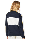 Womens - Crew Fleece - Varsity Crew Sweater - Navy White
