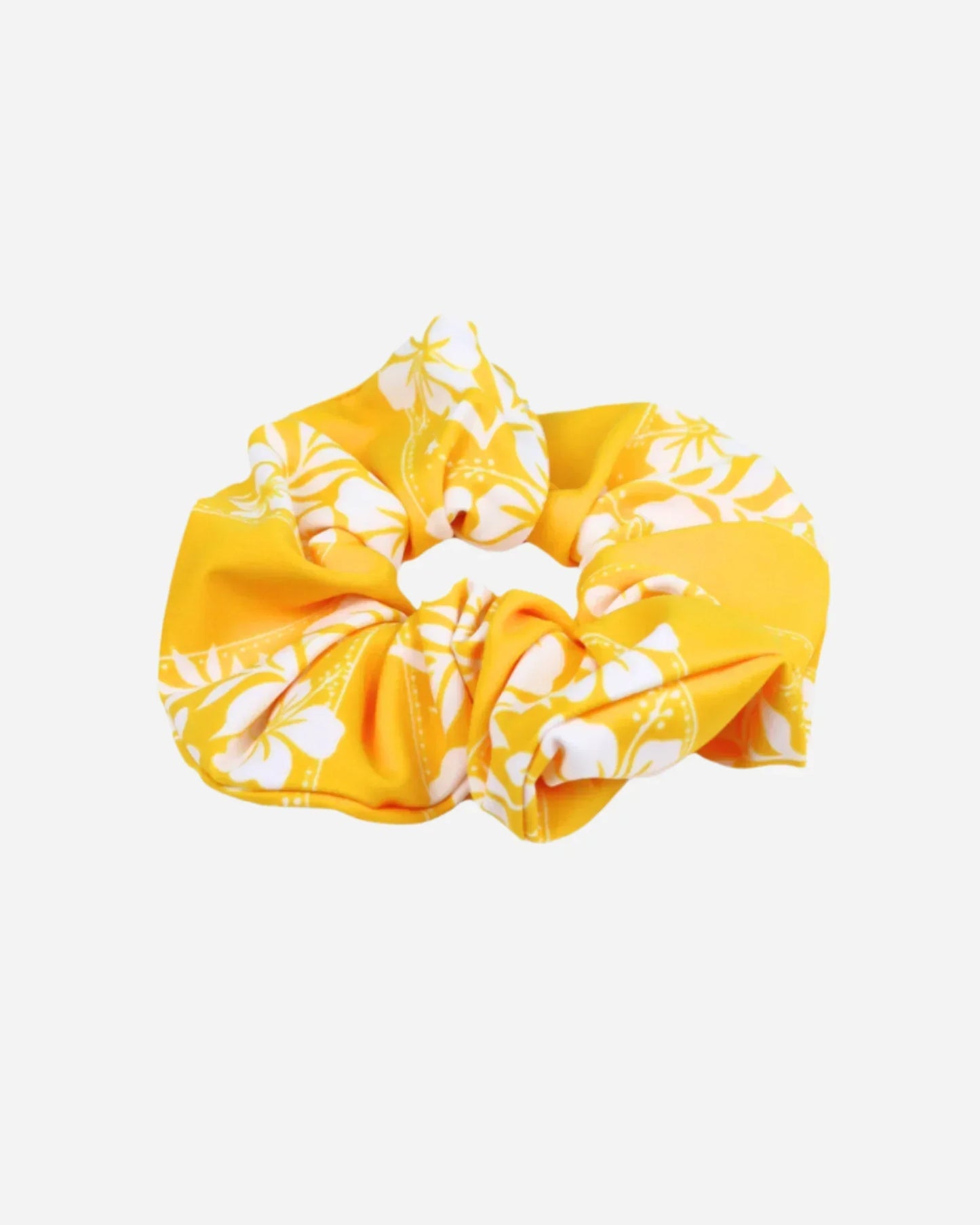 Scrunchie - Hibiscus Stripe Daffodil