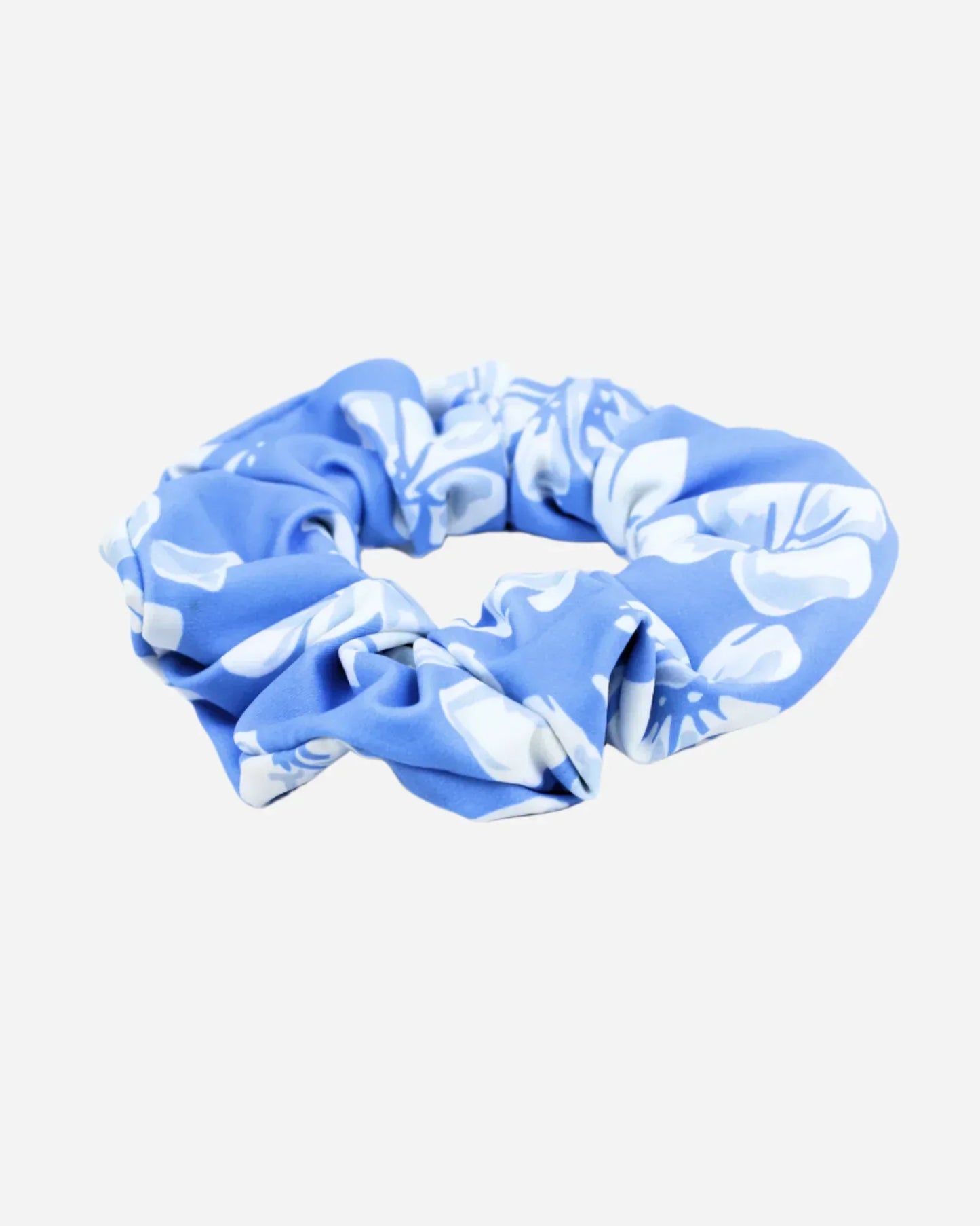 Scrunchie - Hibiscus Blue