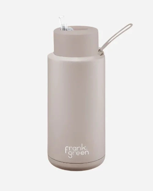 Frank Green - Drink Bottles - 34 oz Reusable Bottle - Moon Dust