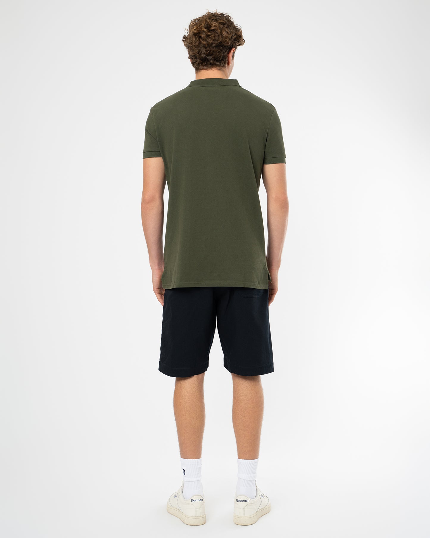 Mens Classic Polo Shirt Mens - Olive