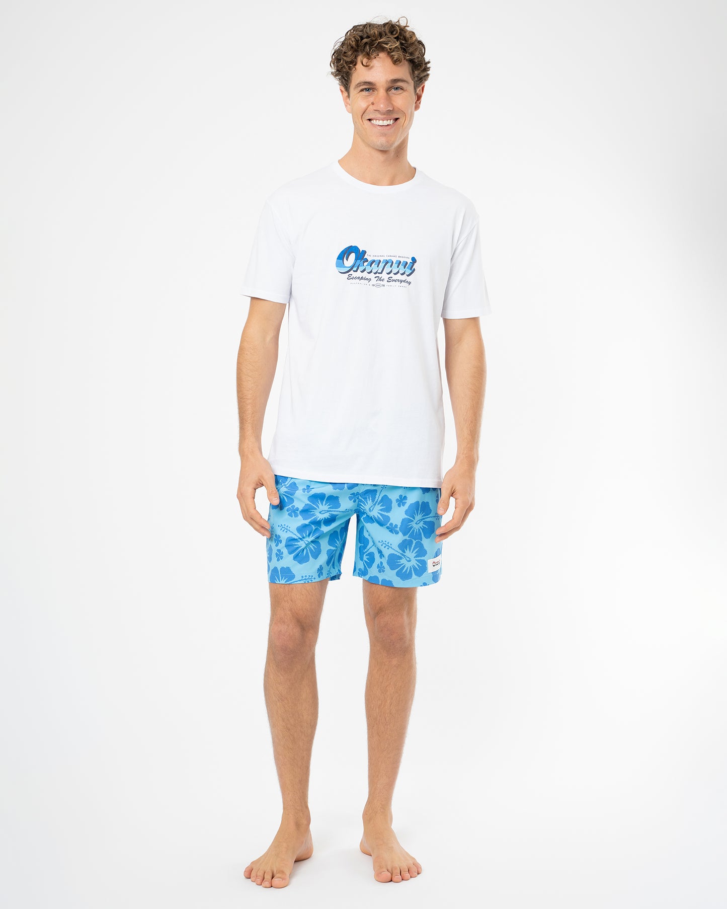 Mens Rolling T'Shirt - White