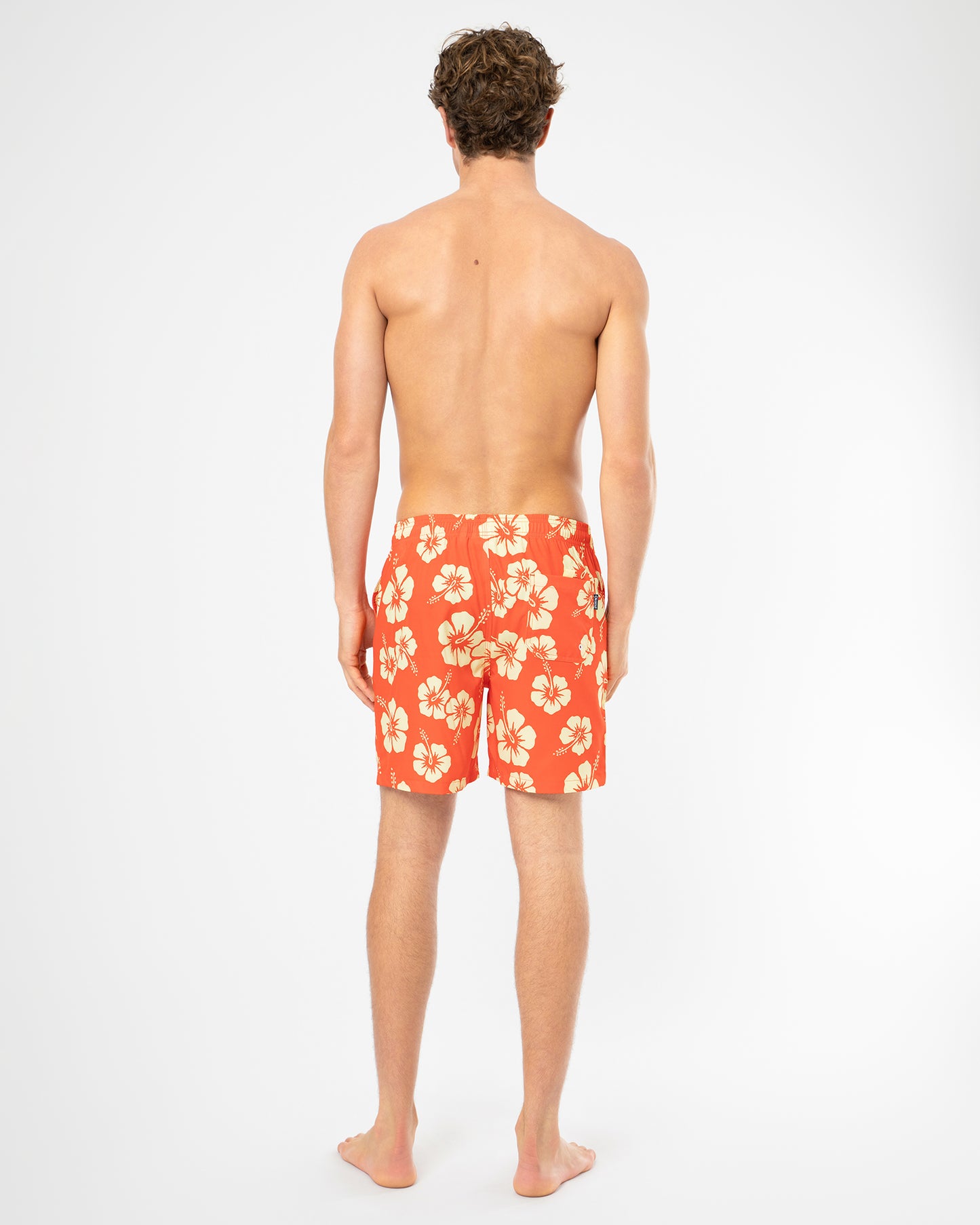 Mens Duo Swimshort - Stretch - Lemon Flame