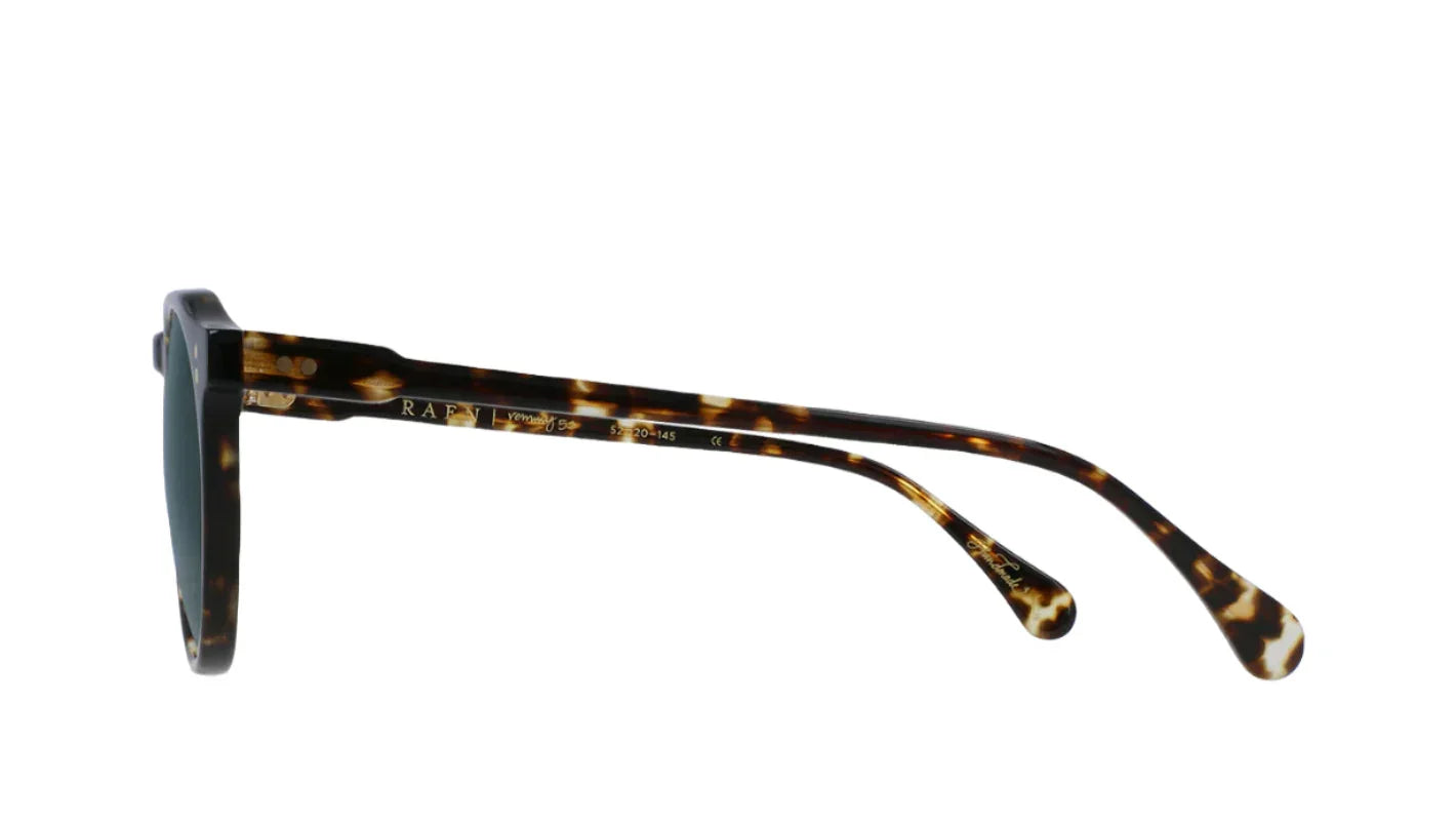 RAEN - Sunglasses - REMMY - Brindle Tortoise / Green Polarized - 49