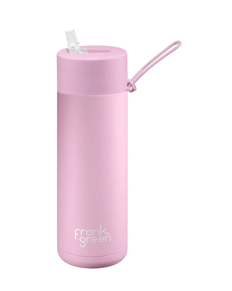 Frank Green - Drink Bottle - 20 oz - Reusable Bottle -Blushed