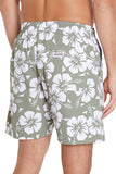 Mens - Classic Short Shorts - Hibiscus Olive