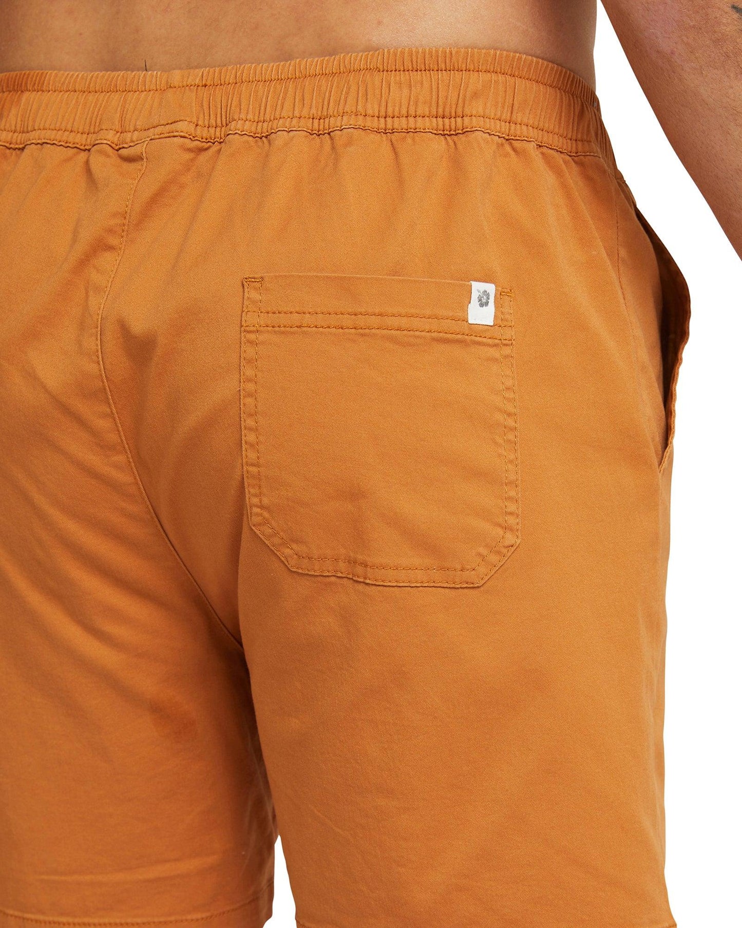 Mens - Walk Short - Castaway - Mustard