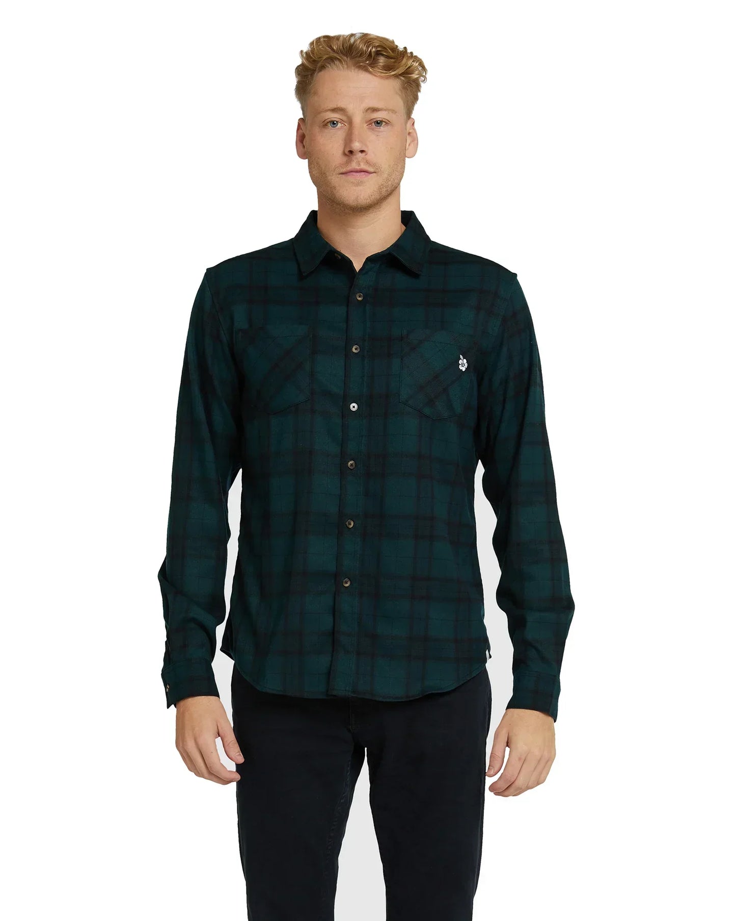Mens - Long Sleeve Shirt - Flannel - Hiker