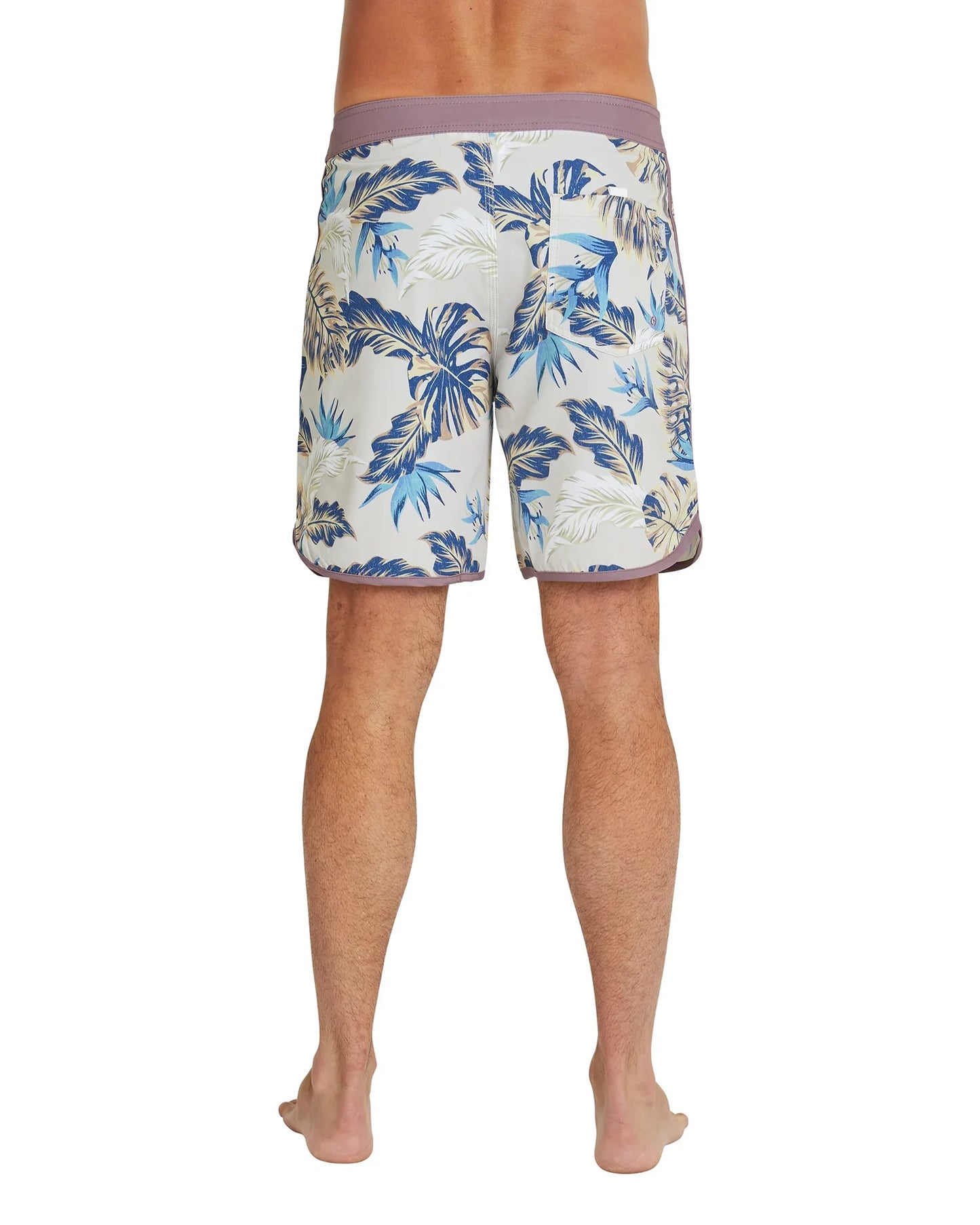 Mens - Boardrider Boardshort - Tropical Fade - Stone