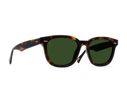 RAEN - Sunglasses - MYLES - Kola Tortoise / Bottle Green - 53