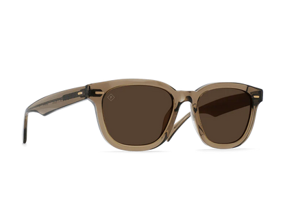 RAEN - Sunglasses - MYLES - Ghost / Vibrant Brown Polarized - 53