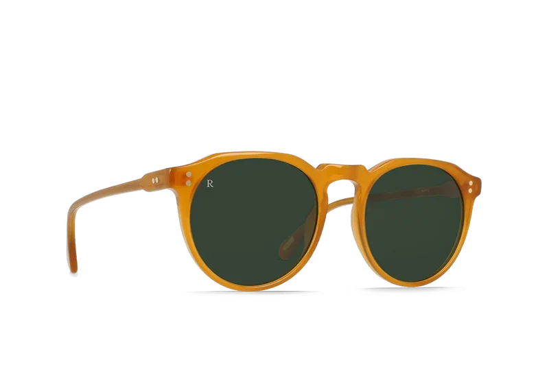 RAEN - Sunglasses - REMMY - Honey / Green Polarized - 52