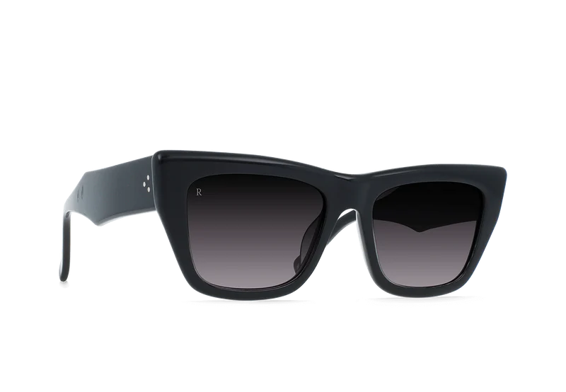 RAEN - Sunglasses - MARZA - Crystal Black / Nimbus Mirror - 53