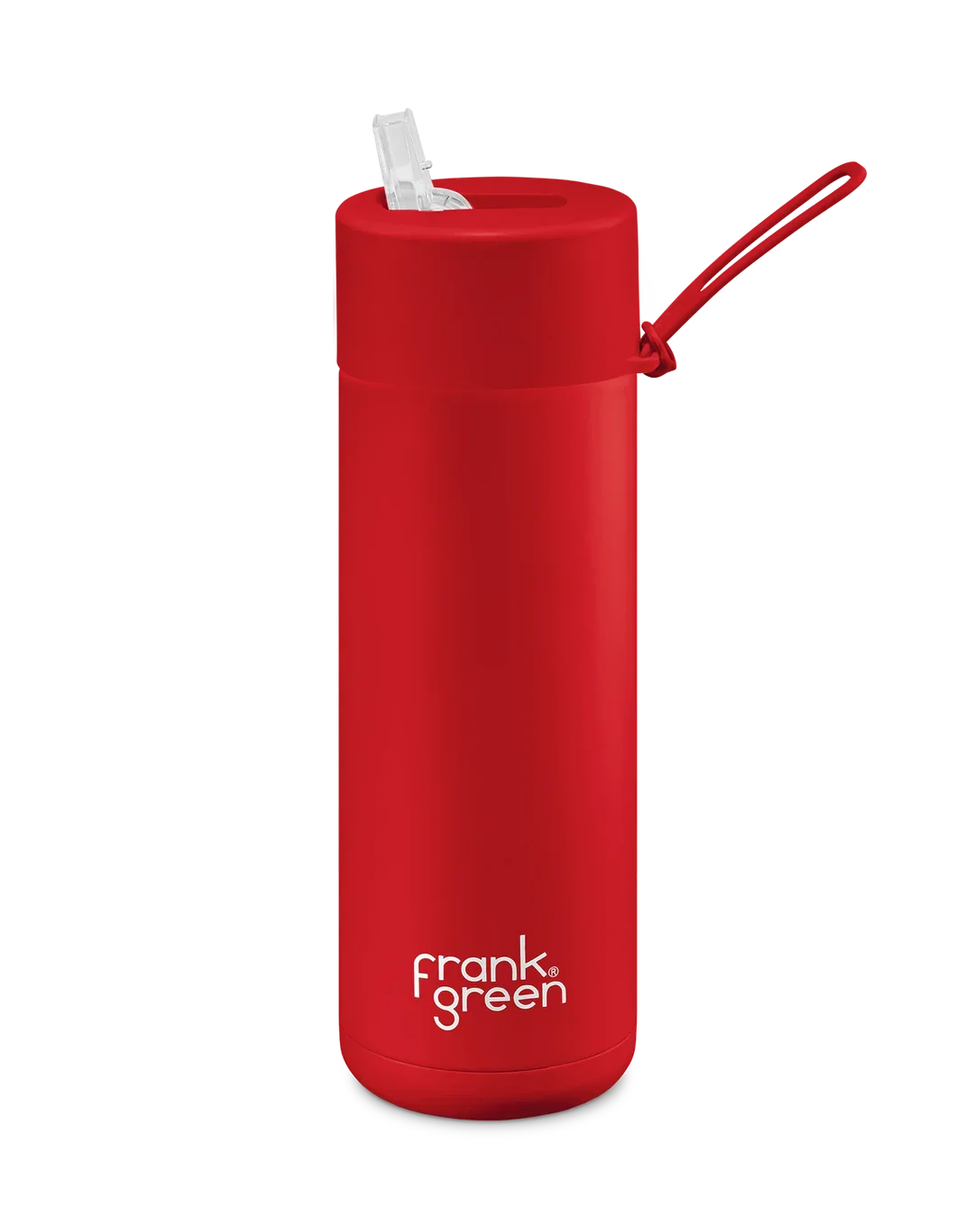Frank Green - Drink Bottle - 20 oz - Reusable Bottle - Atomic Red