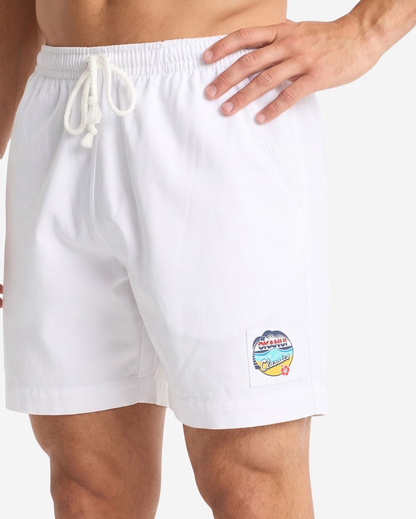 Mens Classic Short Short - Plain White