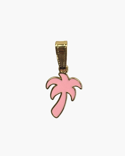 Palm Tree Charm - Pale Pink