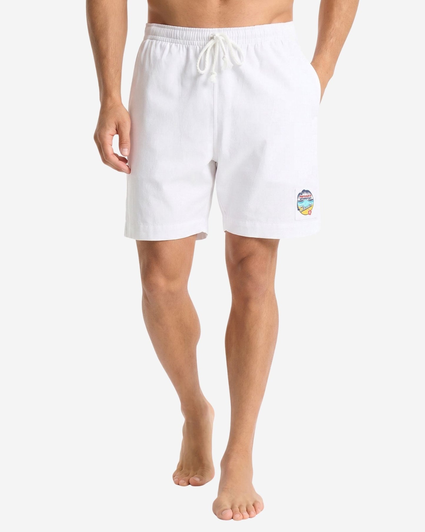 Mens Classic Short Short - Plain White