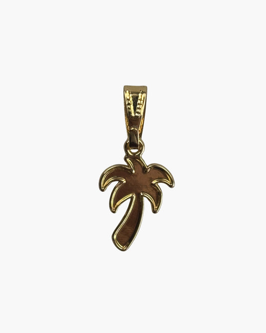 Palm Tree Charm - Gold