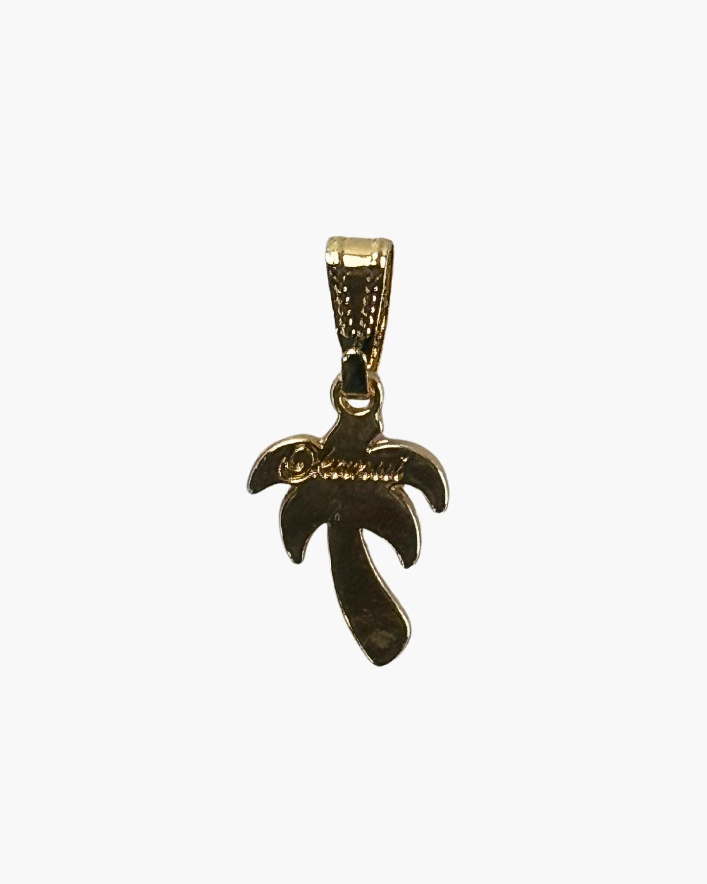 Palm Tree Charm - Gold