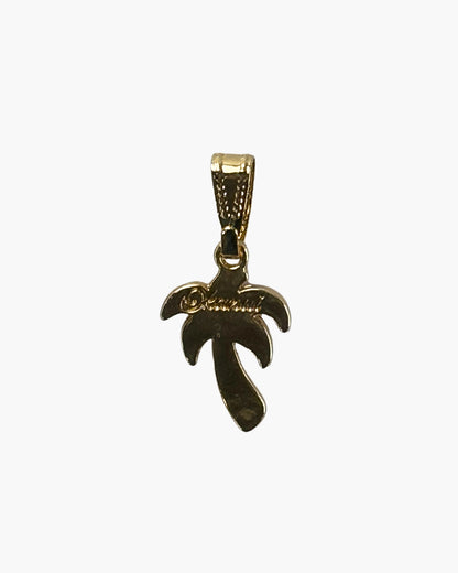 Palm Tree Charm - Navy