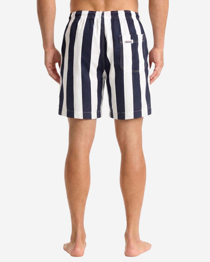 Mens Classic Short Short - Stripe Navy