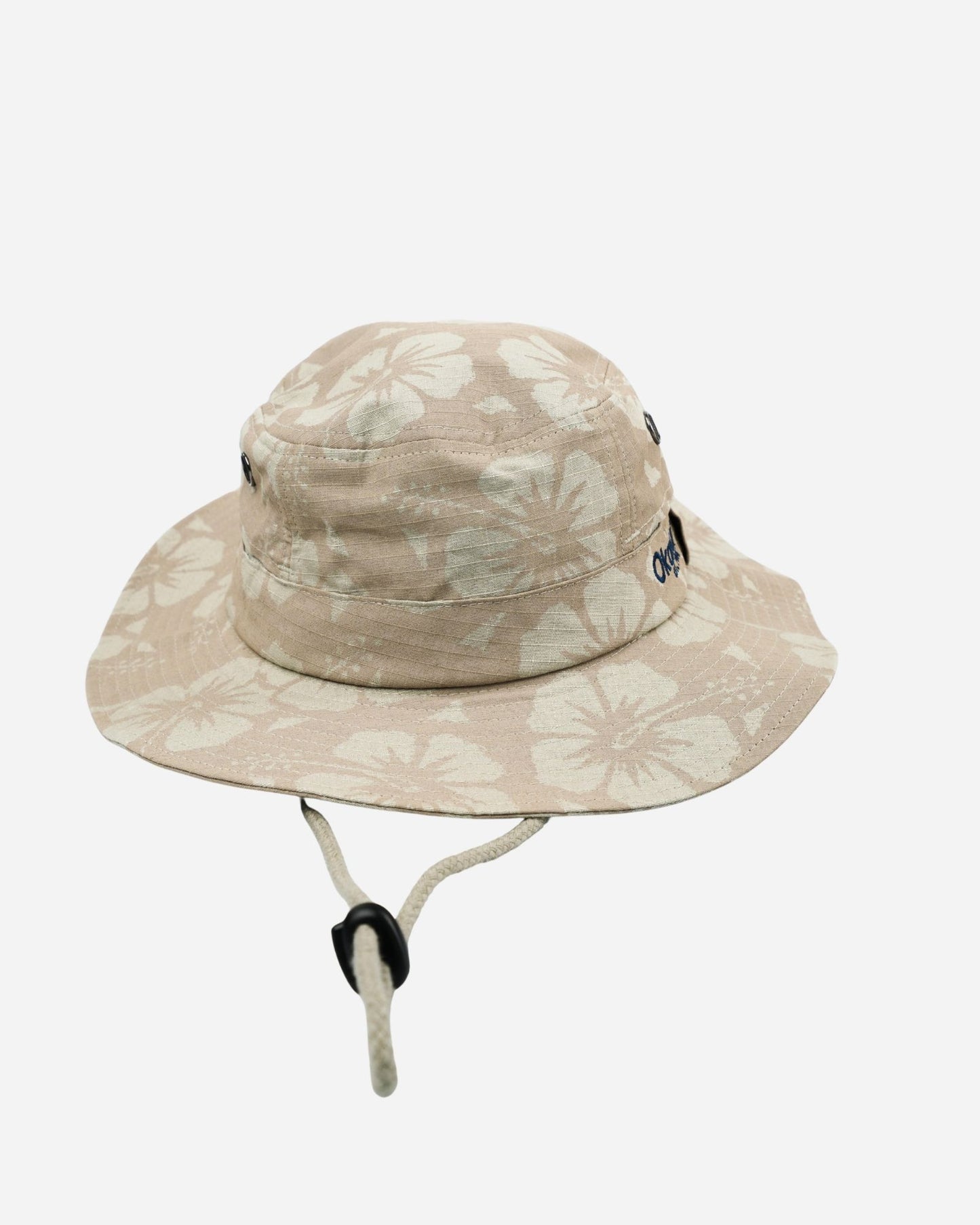 Mens Classic Boonie Hat - Hibiscus Stone