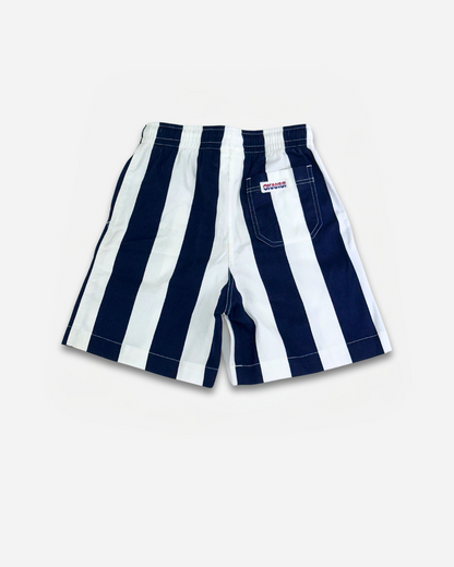 Kids - Classic Shorts - Stripe Navy