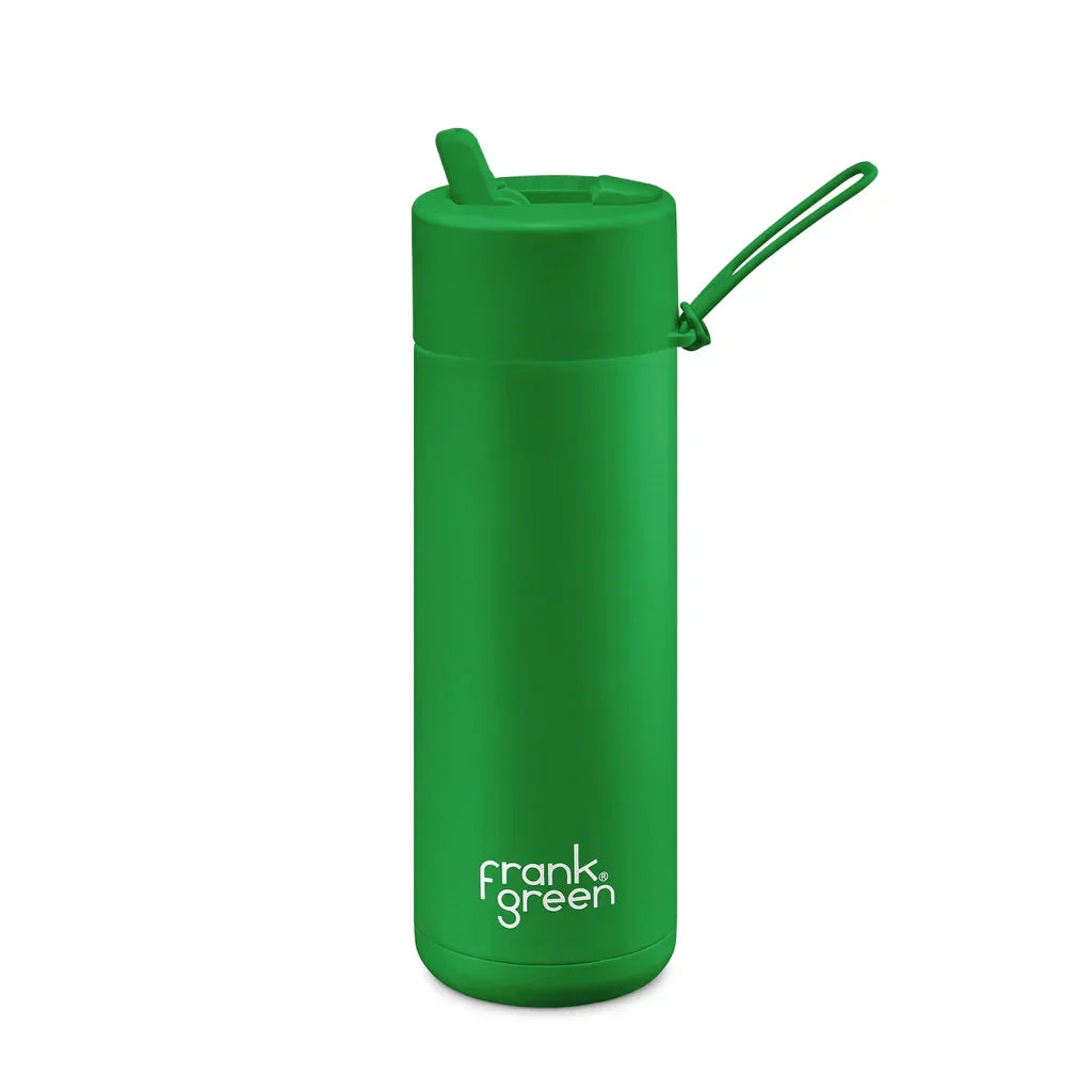 Frank Green - Drink Bottle - 20 oz - Reusable Bottle - Evergreen