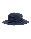 The back view of the Okanui Boonie Bucket Hat featuring eyelets for ventilation.