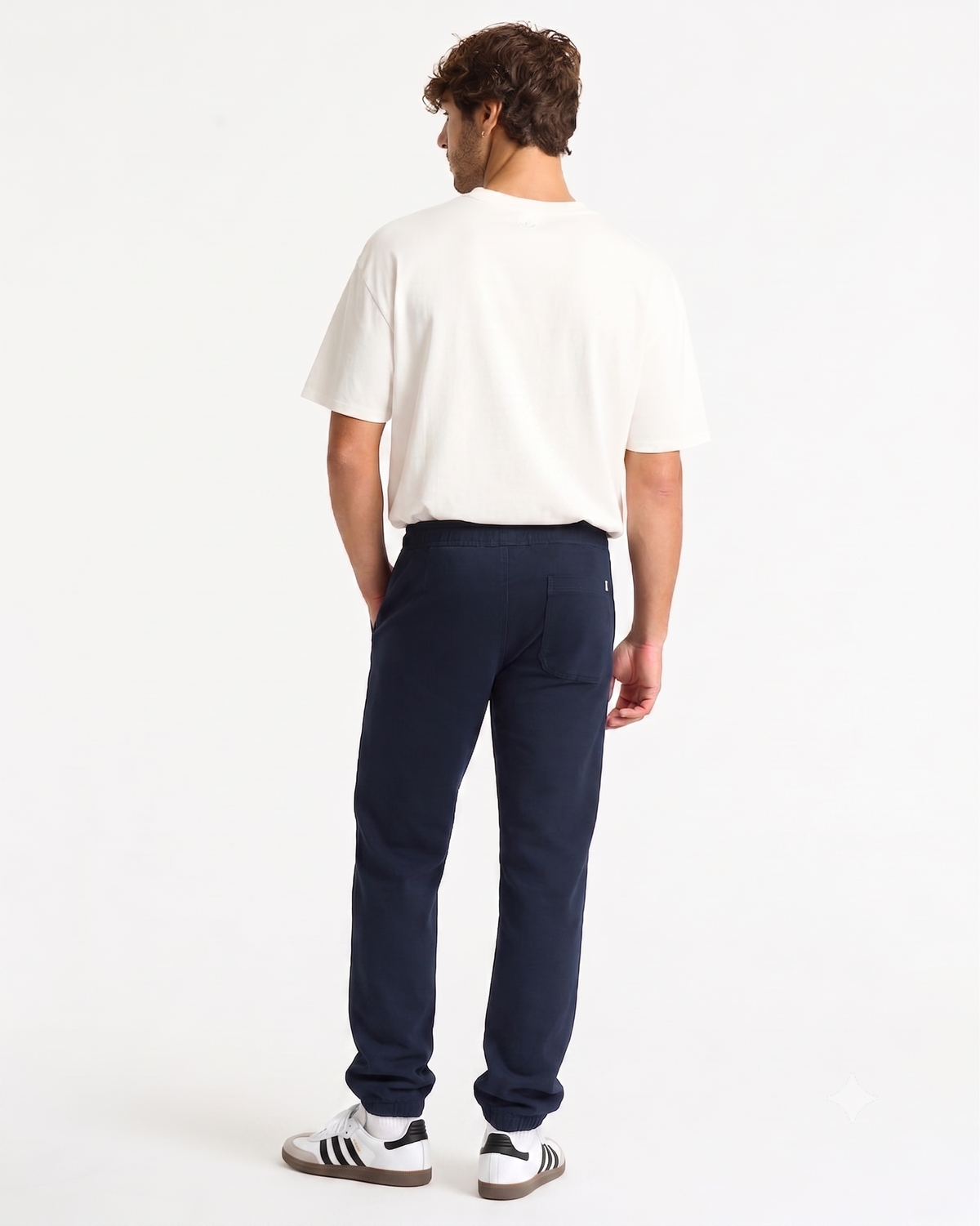 Mens Cuffed Odyssey Drill Pant - Navy