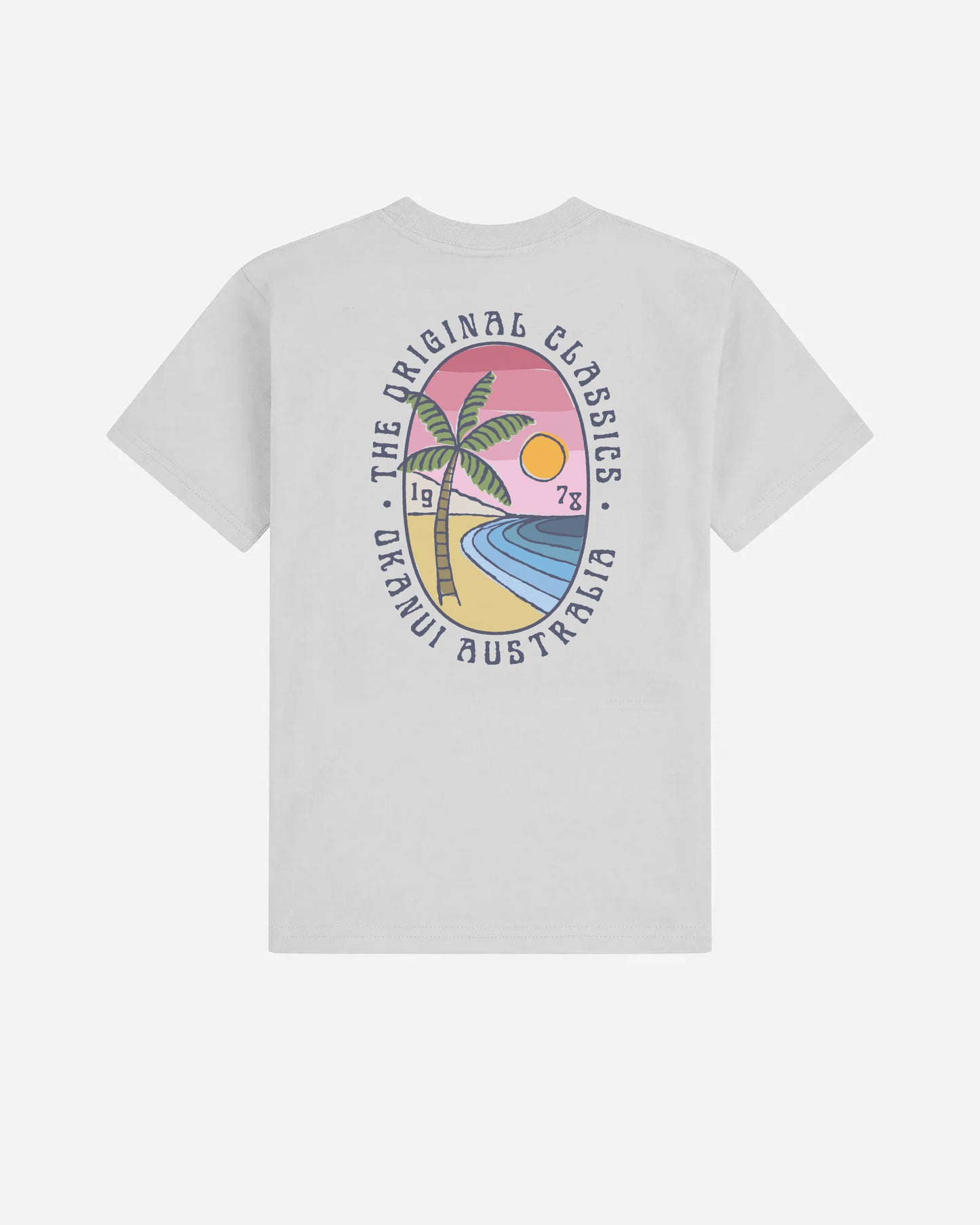 Boys Bayview T'Shirt - Washed Grey