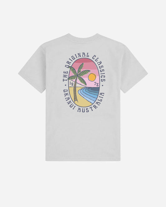 Boys Bayview T'Shirt - Washed Grey