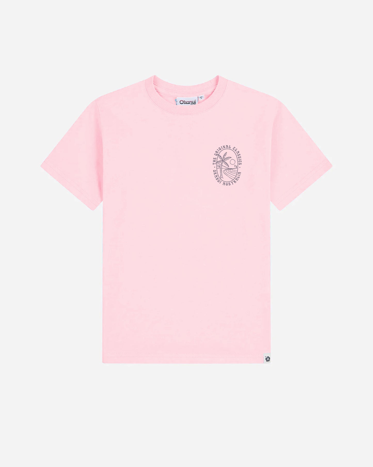 Boys Bayview T'Shirt - Washed Pink