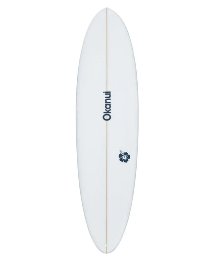 Surfboard - The Bucket (Mid Length) - Clear - 7'6"