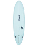 Surfboard - The Bucket (Mid Length) - Ice Blue - 7'6"