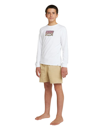 Boys - L/S T-Shirt - Glasshouse - White