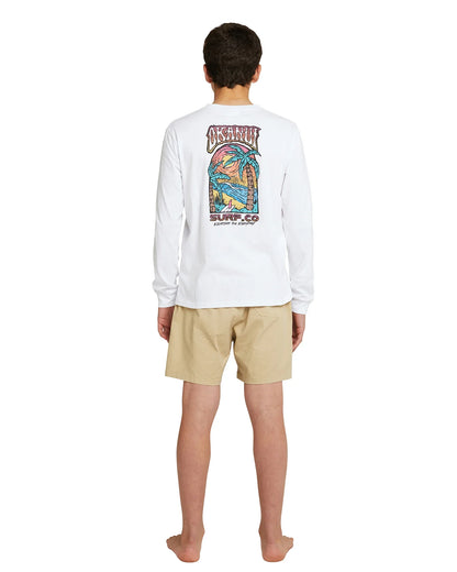 Boys - L/S T-Shirt - Glasshouse - White