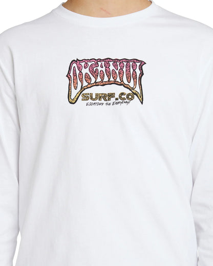 Boys - L/S T-Shirt - Glasshouse - White
