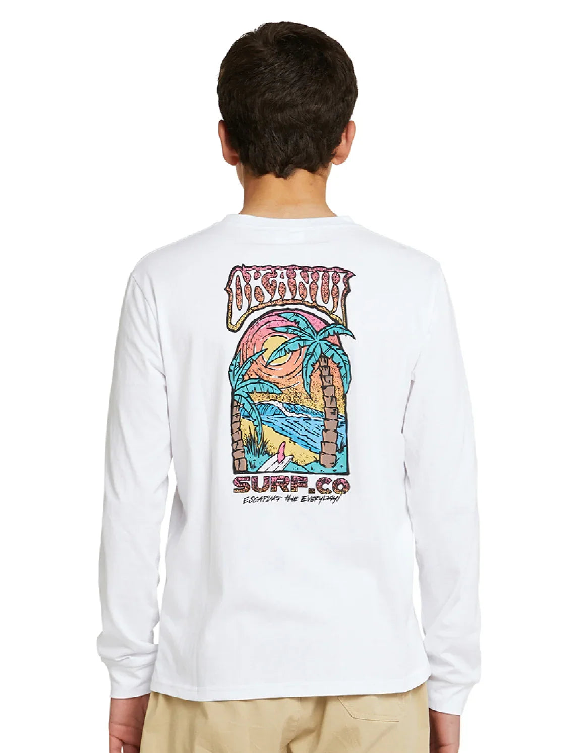 Boys - L/S T-Shirt - Glasshouse - White
