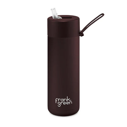 Frank Green - Drink Bottle - 20 oz - Reusable Bottle - Chocolate