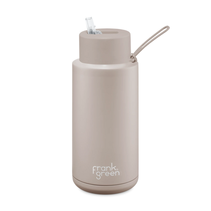 Frank Green - Drink Bottles - 34 oz Reusable Bottle - Moon Dust