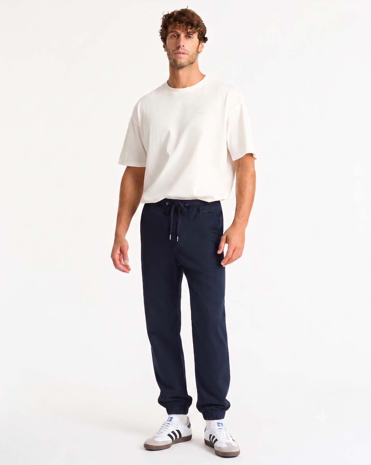 Mens Cuffed Odyssey Drill Pant - Navy
