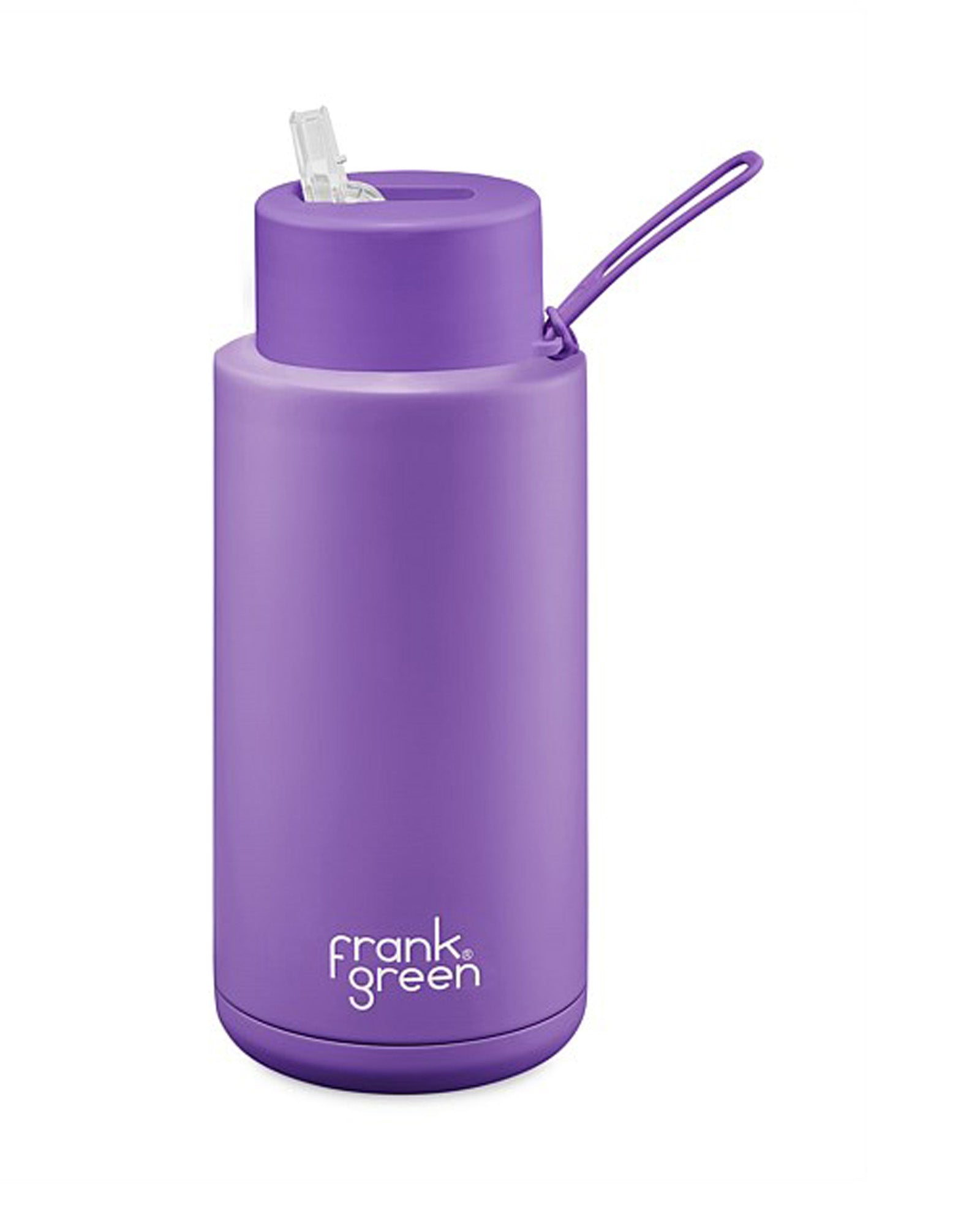 Frank Green - Drink Bottle - 34 oz - Reusable Bottle - Cosmic Purple