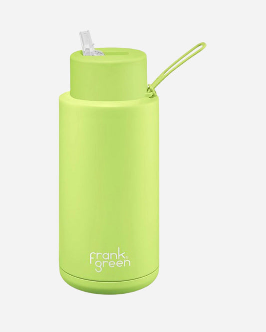 Frank Green - Drink Bottle - 34 oz - Reusable Bottle - Pistachio Green