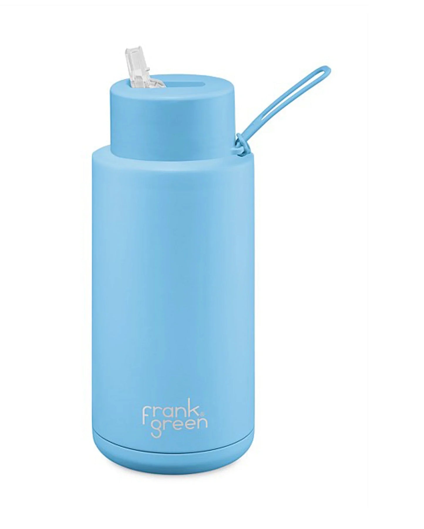 Frank Green - Drink Bottle - 34 oz - Reusable Bottle - Sky Blue