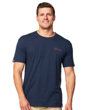 Mens - T-Shirt - Palm - Navy