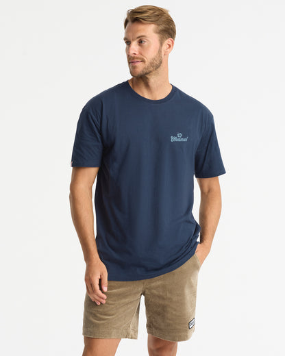 Men's - T-Shirt - Fast Lane - Navy