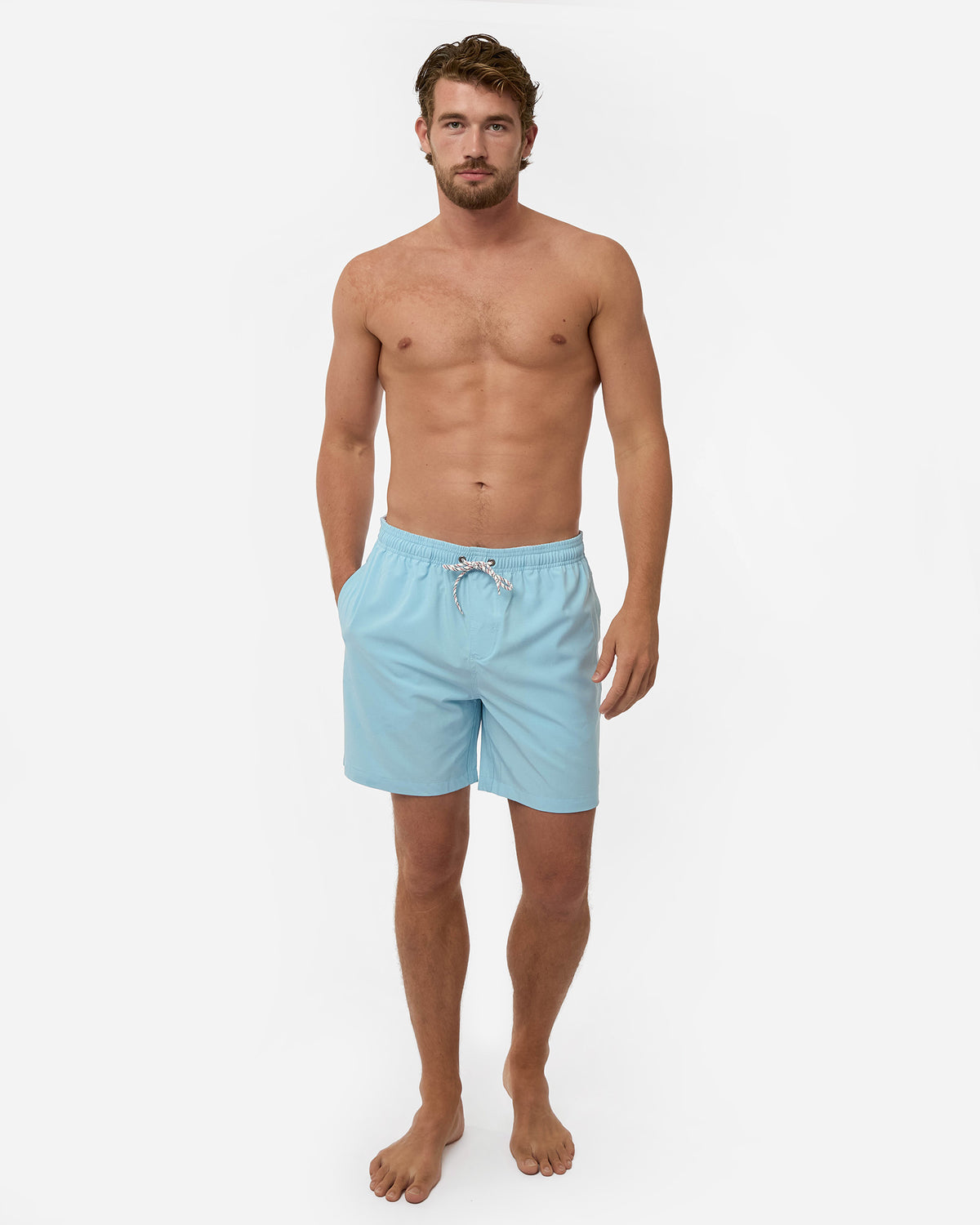 Onboard Stretch Swim Short - Ice White
