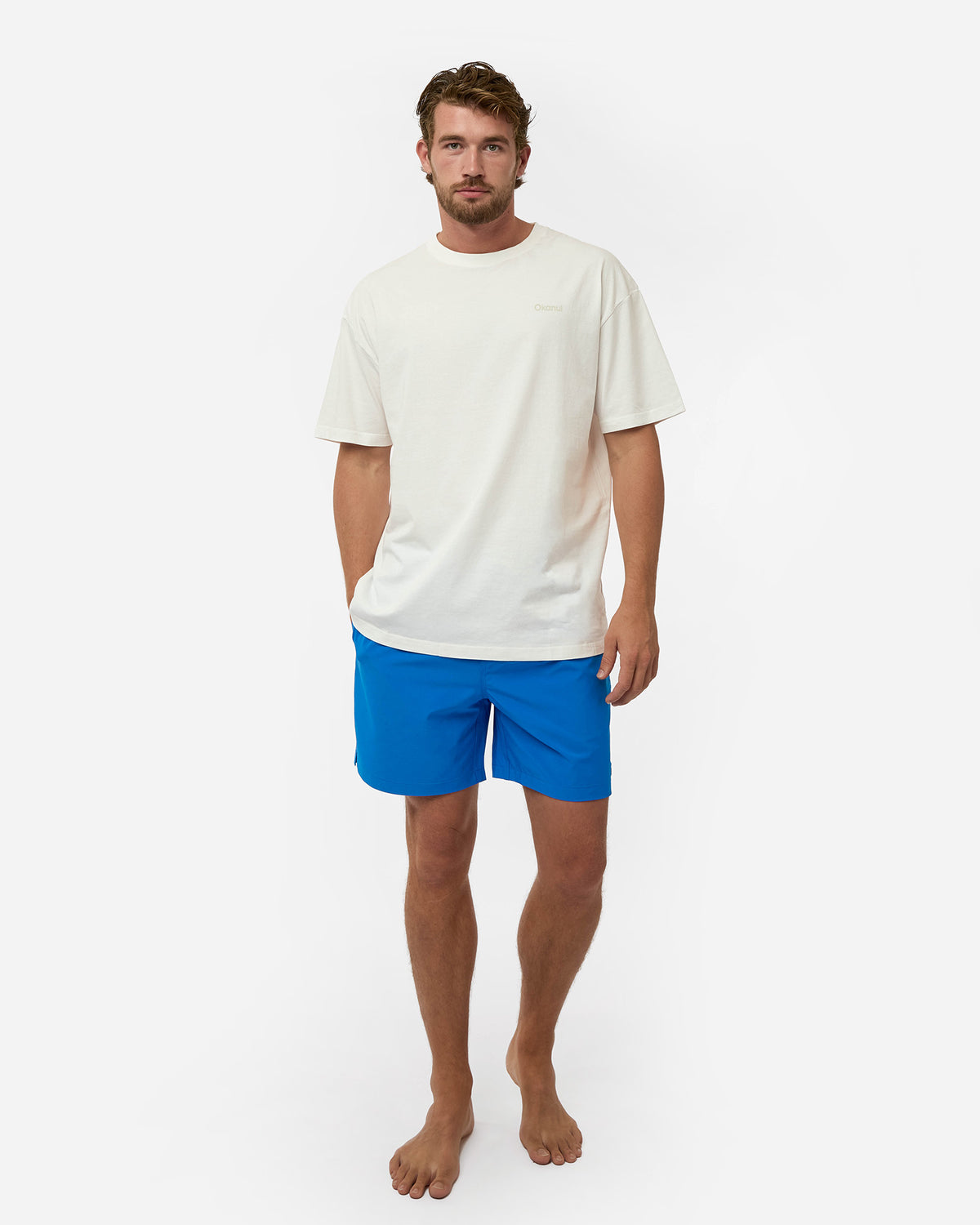 Onboard Stretch Swim Short - Sea Navy