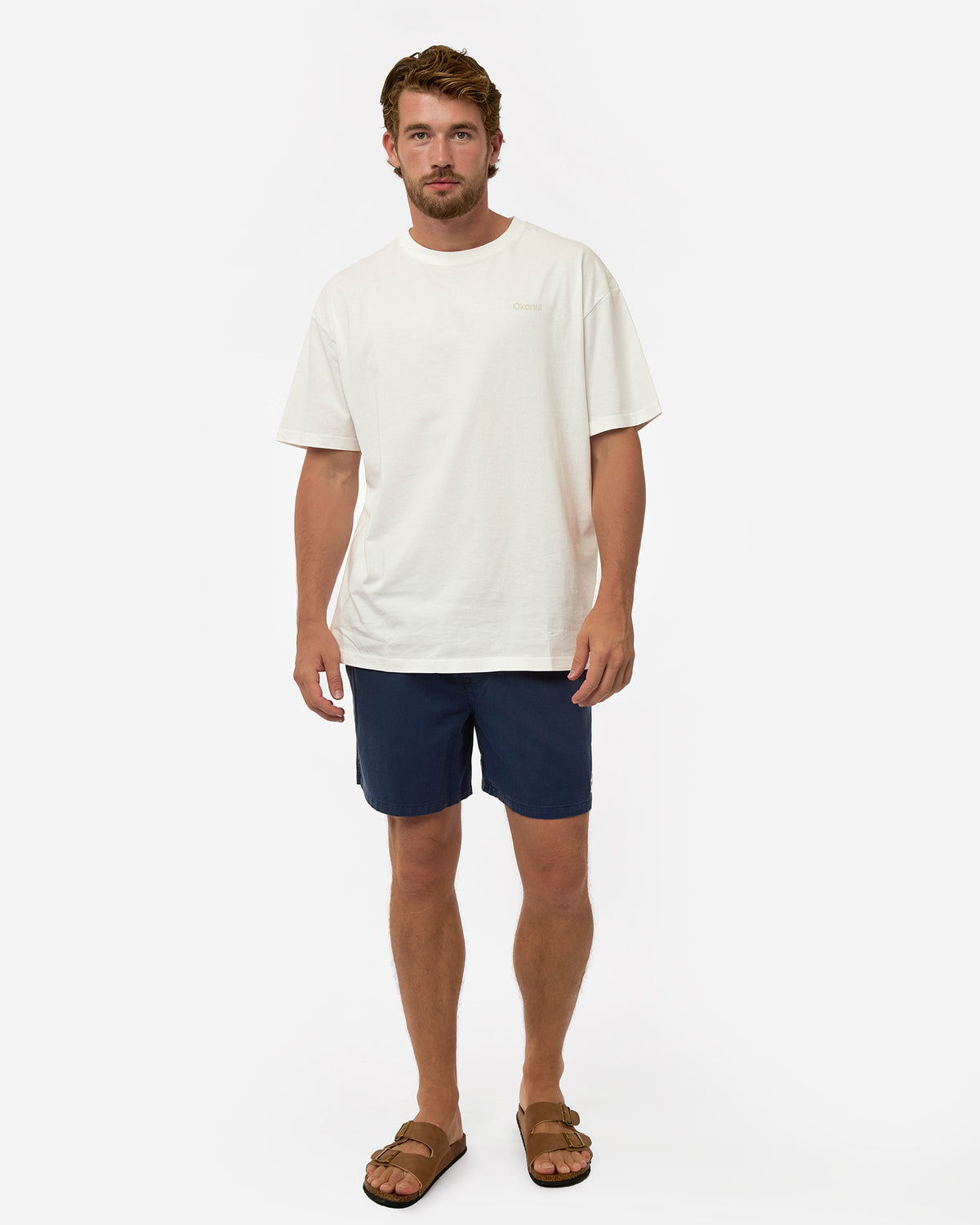 Sandstorm Washed Drill Walk Short - Washed Navy